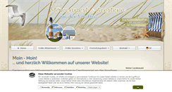 Desktop Screenshot of moewennest-nordsee.de