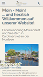 Mobile Screenshot of moewennest-nordsee.de